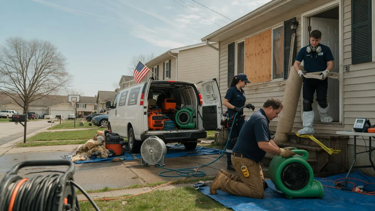 Water Damage Restoration in Covington, OH near me